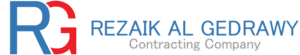 Rezaik Al Gedrawy General Contracting Logo